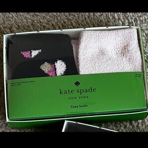 Kate Spade: 2 Pack Cozy Socks - Size 4-10 M